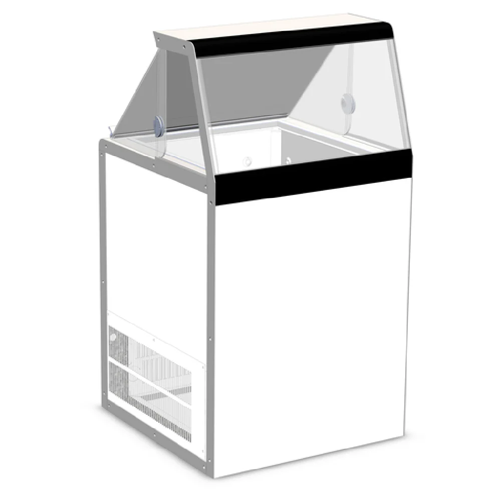 Master-Bilt DD-26 27 Inch Ice Cream Dipping Display Cabinet Painted Galvanized Steel