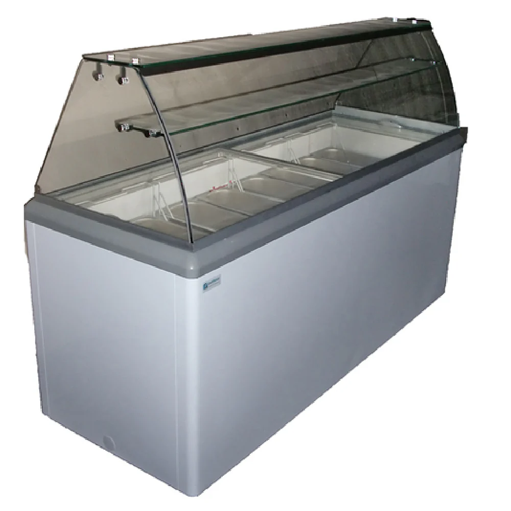 Excellence HBG-12HC 70-5/8 Inch Gelato Dipping Cabinet 20 Cu Ft Painted