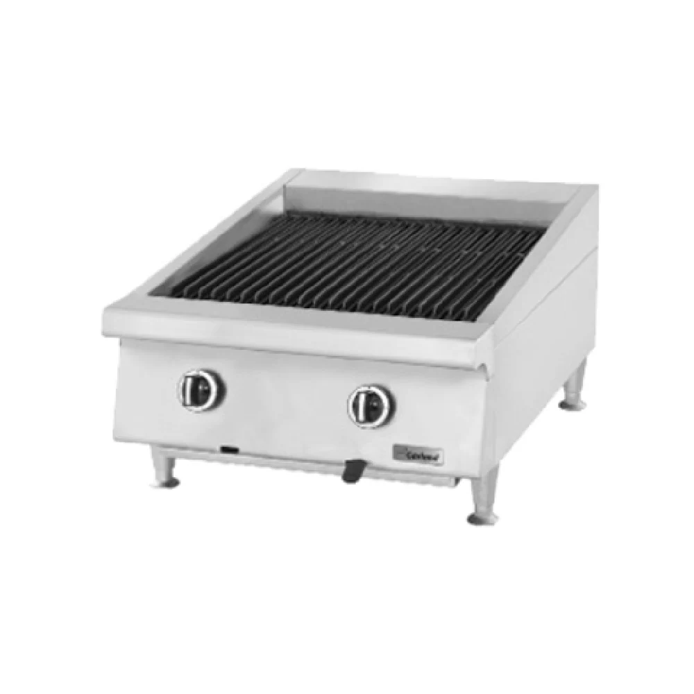 Garland GTBG24-AB24_NAT 24 Inch Charbroiler Gas Manual Controls Heavy-Duty 60000 BTU