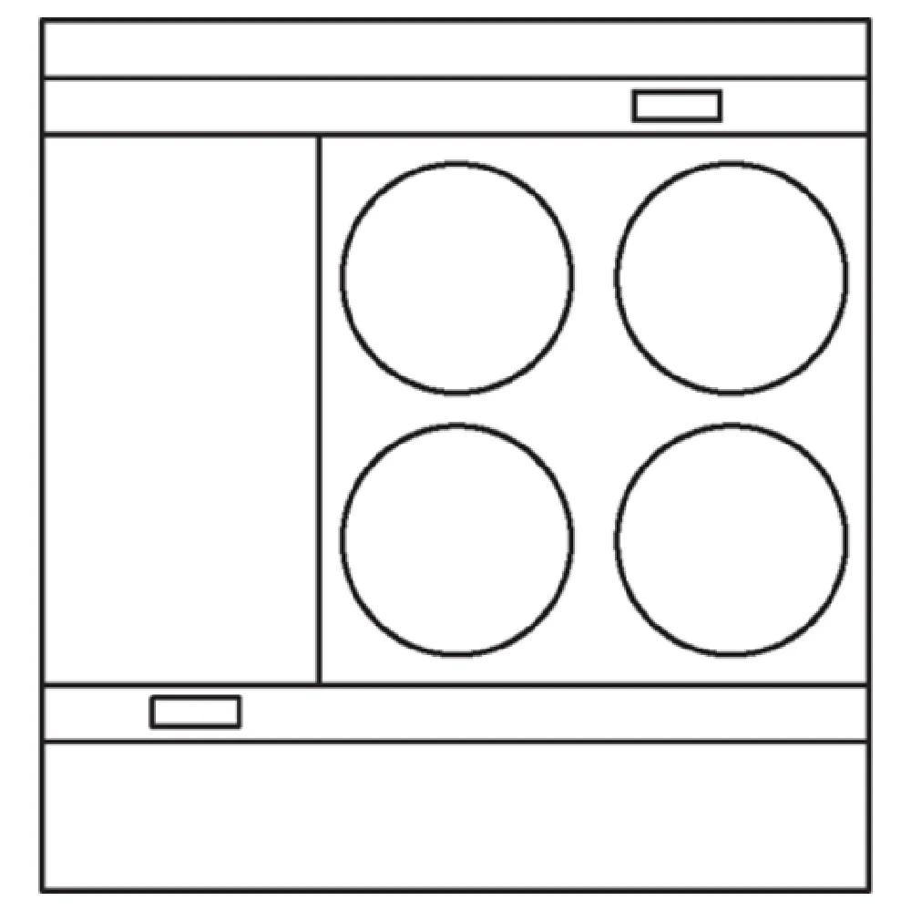 Lang R36S-ATFM 36 Inch Electric Range with 4 French Plates and Hot Top Lang R36S-ATFM 36 Inch Electric Range with 4 French Plates and Hot Top