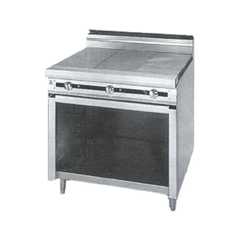 Jade Range JTRH-1HT-A_LP 12 Inch Gas Range Hot Top Infinite Controls 35000 BTU