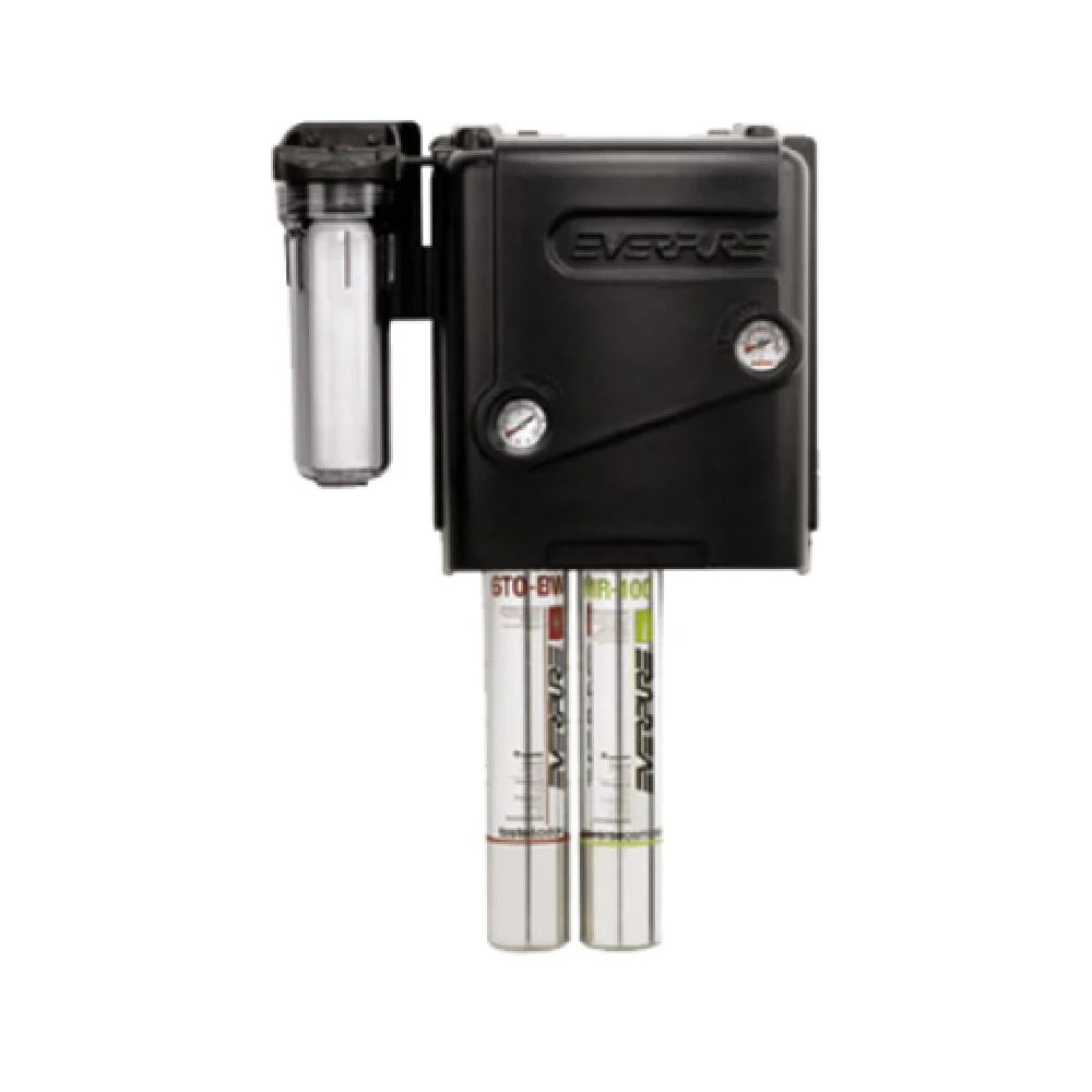 Everpure EV997007 15 Inch Reverse Osmosis System MRS-100 Twin with Carbon Cartridge Everpure EV997007 15 Inch Reverse Osmosis System MRS-100 Twin with Carbon Cartridge