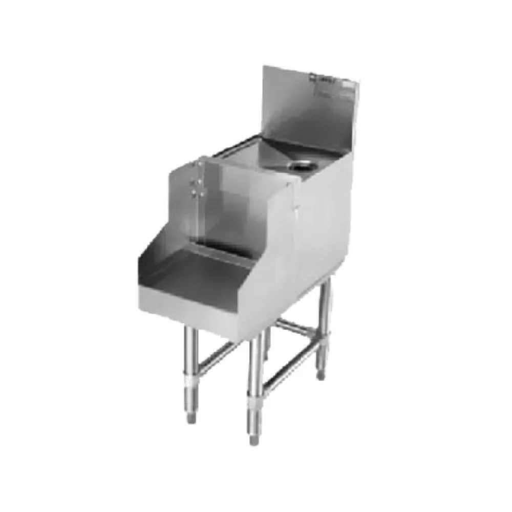 Eagle BDBS12-19 12 Inch Spec-Bar Blender Station with Drainboard Top and Insert