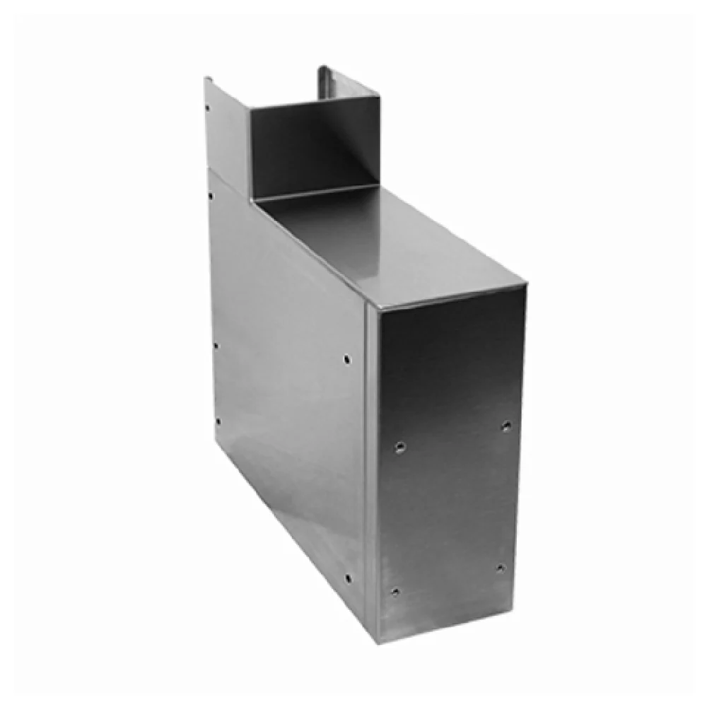 Glastender C-TCB 6 Inch CHOICE Underbar Tubing Chase Stainless Steel with Sanitation
