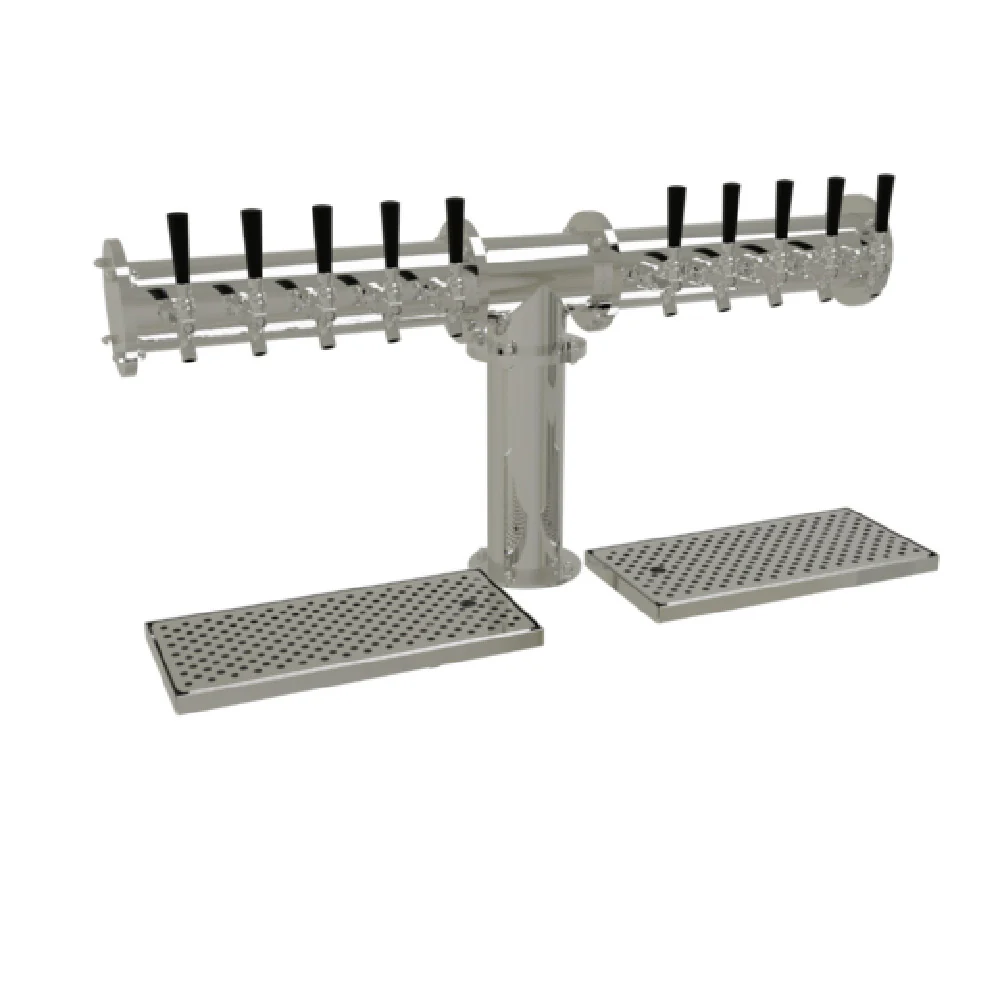 Glastender PT-10-MF 45 Inch Countertop Draft Dispensing Tower Stainless Steel Glastender PT-10-MF 45 Inch Countertop Draft Dispensing Tower Stainless Steel