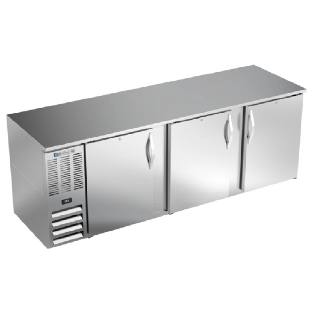 Beverage Air BB94HC-S Refrigerated Back Bar Storage Cabinet Three-section 94 Beverage Air BB94HC-S Refrigerated Back Bar Storage Cabinet Three-section 94
