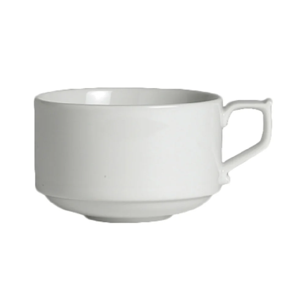 Steelite 6306P772 11.25 Oz Breakfast Cup Blue-White Porcelain 5 Inch