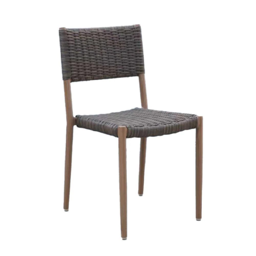 Plantation Prestige Commercial Furniture 8260700-0460 Bali Side Chair Stackable Armless