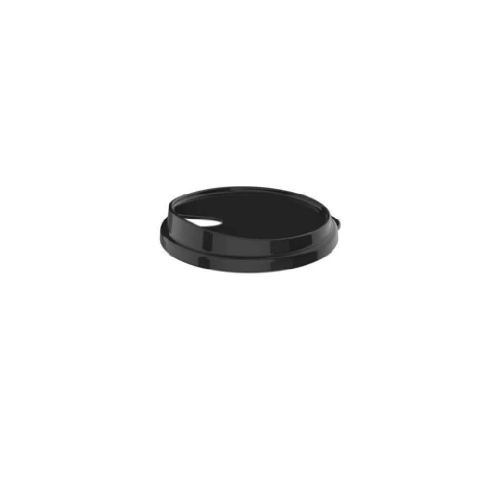 GET Enterprises EC-200-LID-BK 4.17 Inch Lid with Black Color for 12 oz to 16 oz Cups GET Enterprises EC-200-LID-BK 4.17 Inch Lid with Black Color for 12 oz to 16 oz Cups
