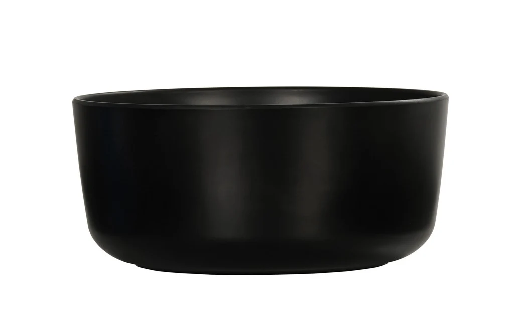 Cal Mil 24006-10-13 10 Inch Diameter Dishwasher Safe Melamine Bowl Black Cal Mil 24006-10-13 10 Inch Diameter Dishwasher Safe Melamine Bowl Black