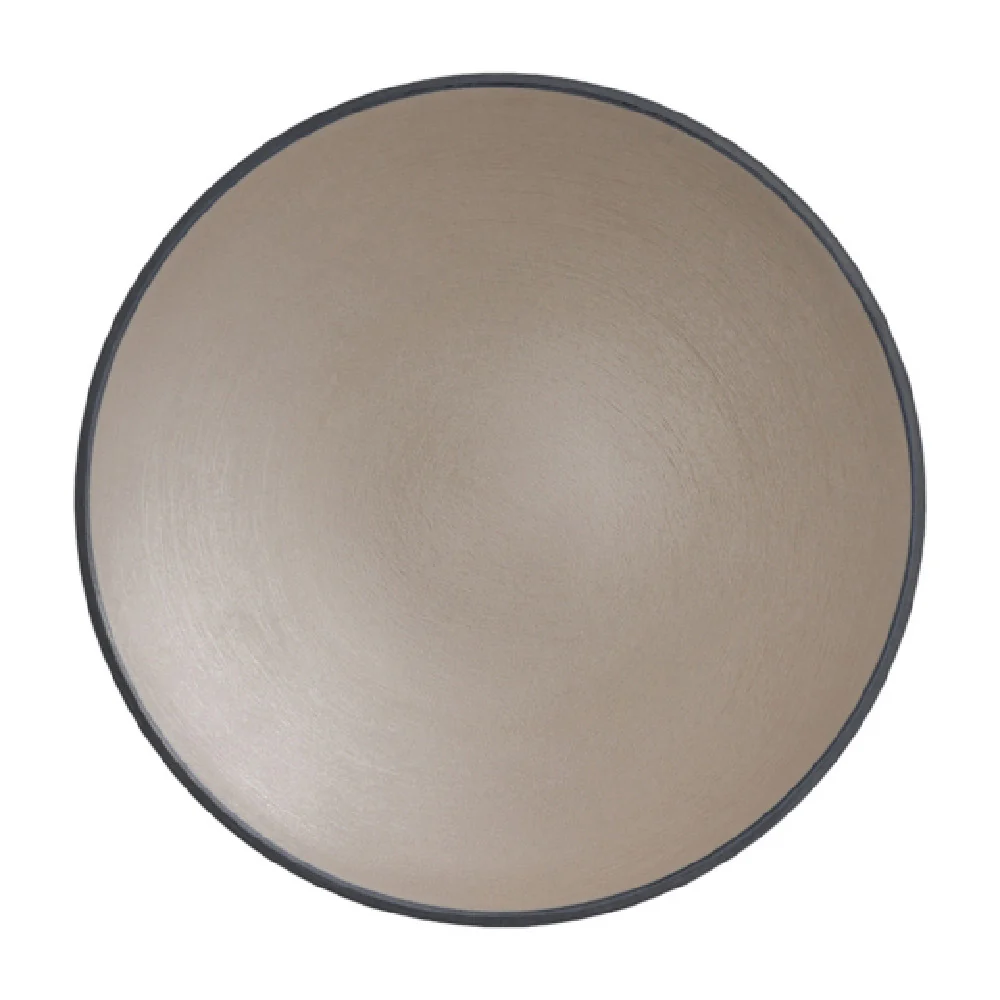 Steelite 7810JB018 8 Inch Round Plate Melamine Baja Sandstone 24 Packs
