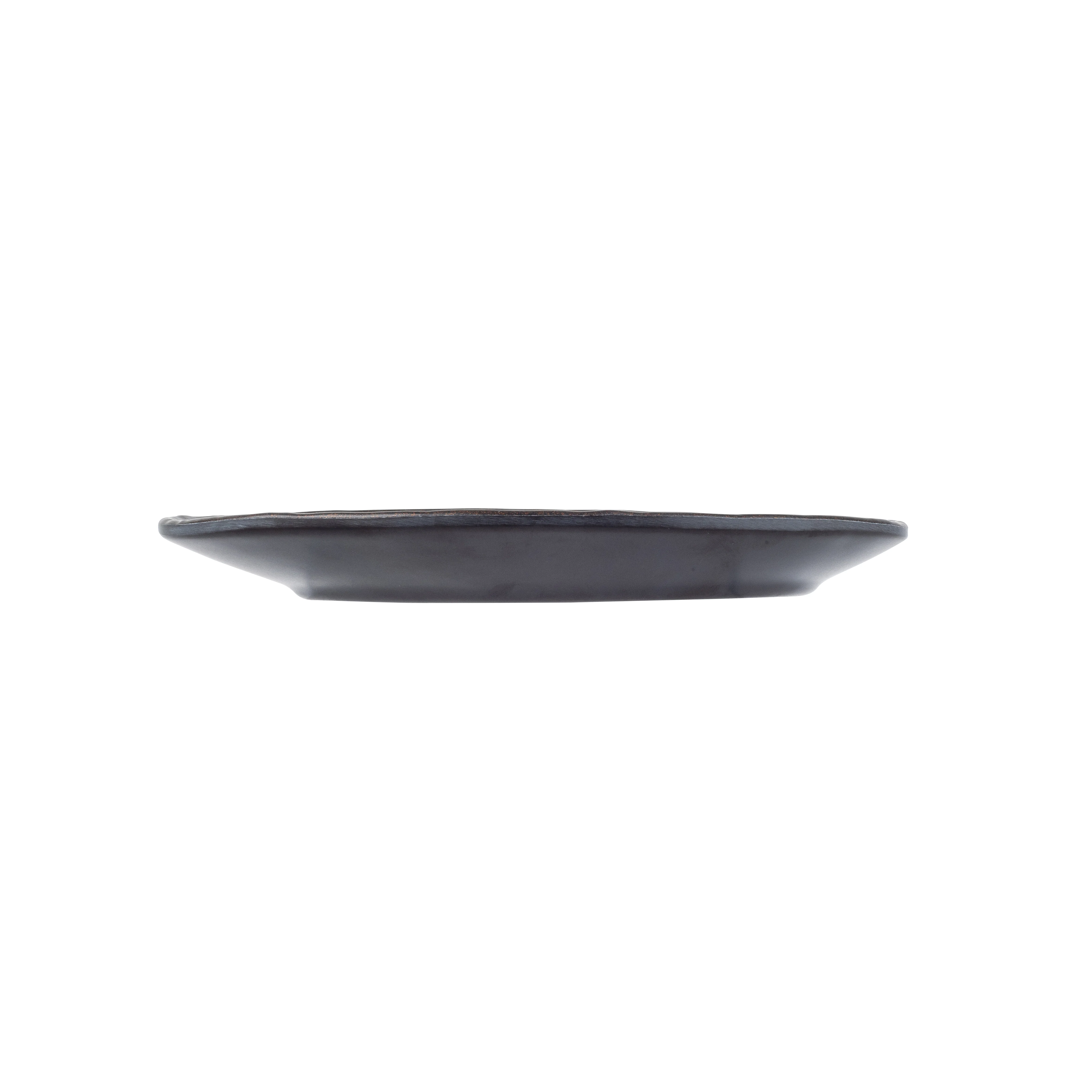 Tablecraft 11517 6 Inch Oblong Melamine Serving Plate Brown with Durable Design