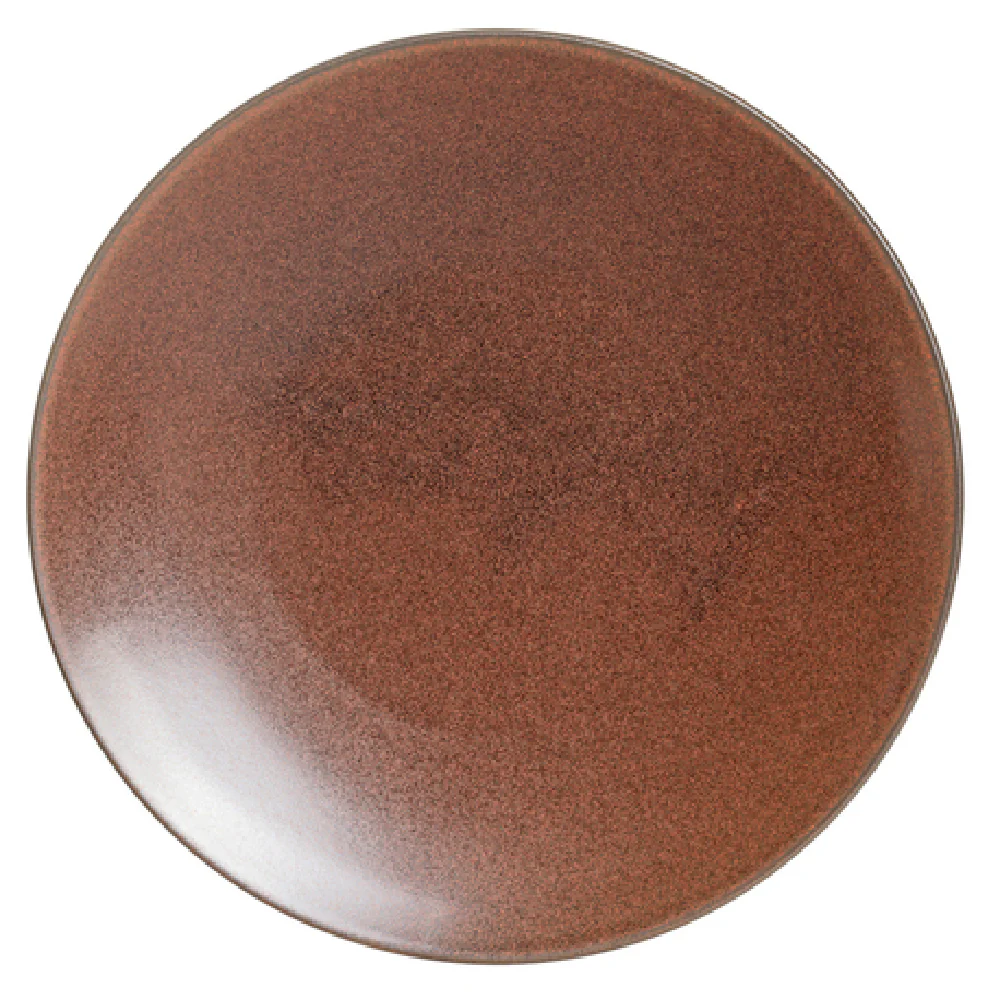 Steelite 6417MY007 6 Inch Coupe Plate Round Porcelain with Wabi Sabi Sienna Steelite 6417MY007 6 Inch Coupe Plate Round Porcelain with Wabi Sabi Sienna
