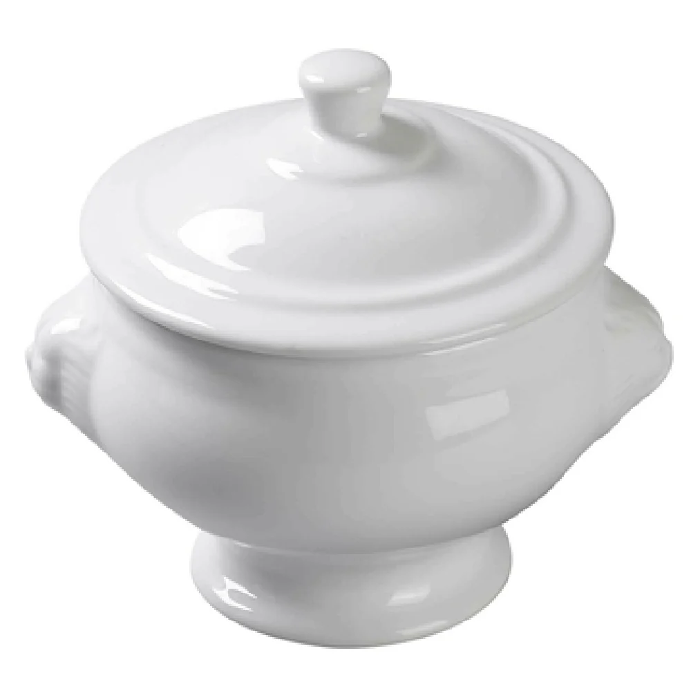 Yanco LB-15-LID Porcelain Round Cover for LB-15-L Dish Washer Oven Safe