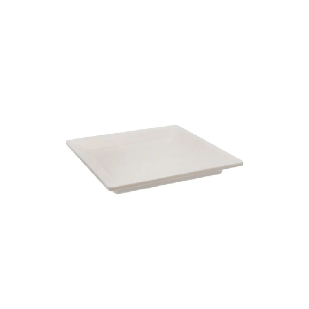 CAC China XFCH-SQ7 7 Inch Square White French Plate Sold by Case CAC China XFCH-SQ7 7 Inch Square White French Plate Sold by Case