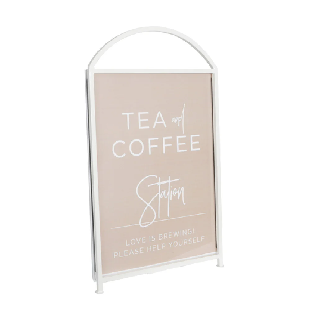 Cal Mil 22409-811-15 8-1/2 Inch Clear Acrylic Arched Card Holder Iron Frame White Finish Cal Mil 22409-811-15 8-1/2 Inch Clear Acrylic Arched Card Holder Iron Frame White Finish