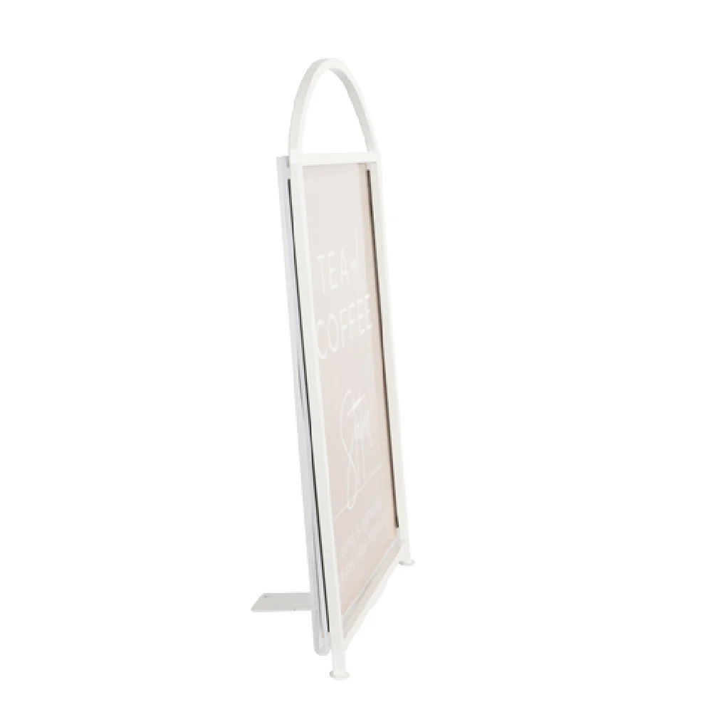 Cal Mil 22409-811-15 8-1/2 Inch Clear Acrylic Arched Card Holder Iron Frame White Finish Cal Mil 22409-811-15 8-1/2 Inch Clear Acrylic Arched Card Holder Iron Frame White Finish
