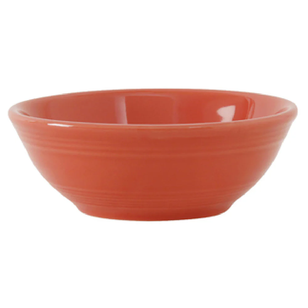 Tuxton CNB-1303 13 Oz. Nappie Round Lead-Free Ceramic Bowl
