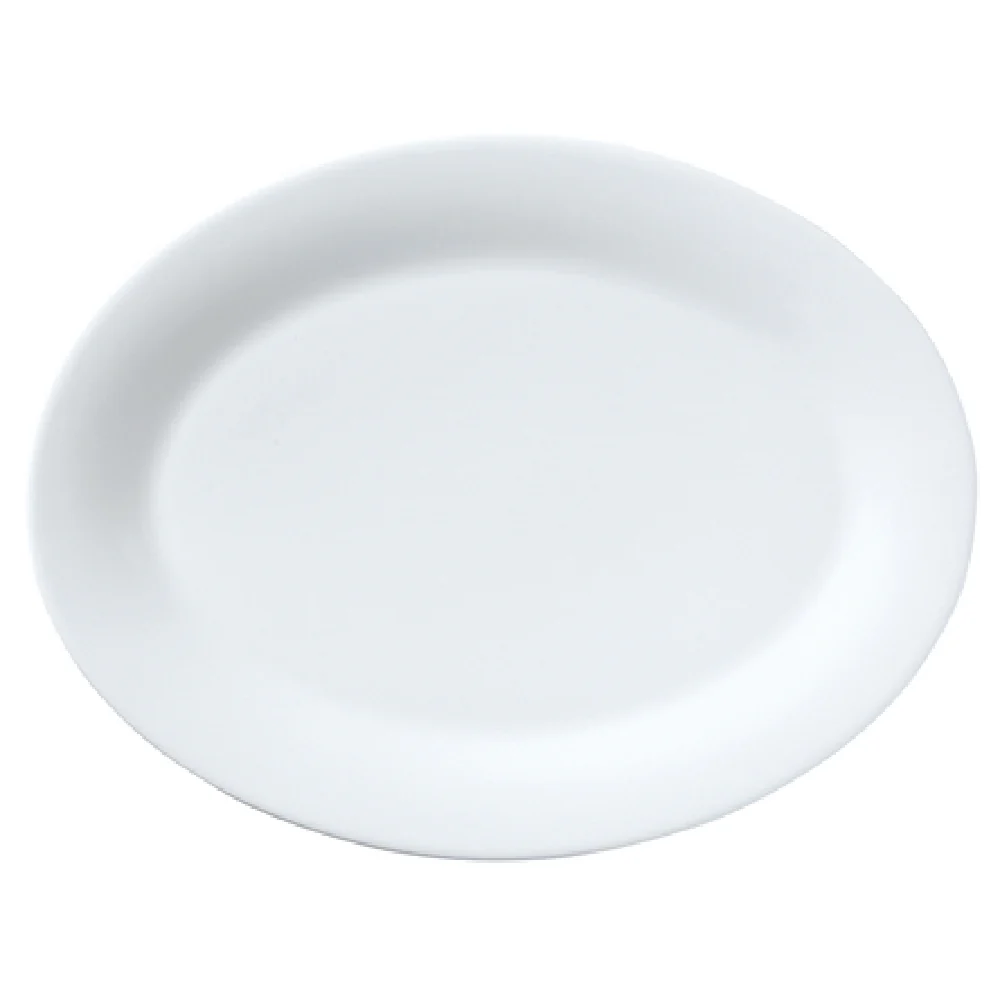 Steelite 82000AND0322 14 Inch Oval Tray Whiteware Platter Bone China 6 Packs