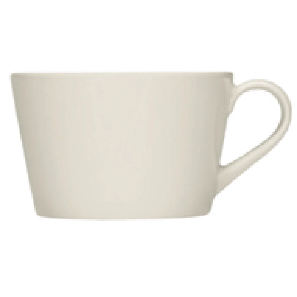 BauscherHepp 695169 6.4 Oz Cup Porcelain Bone White Purity - Cups China