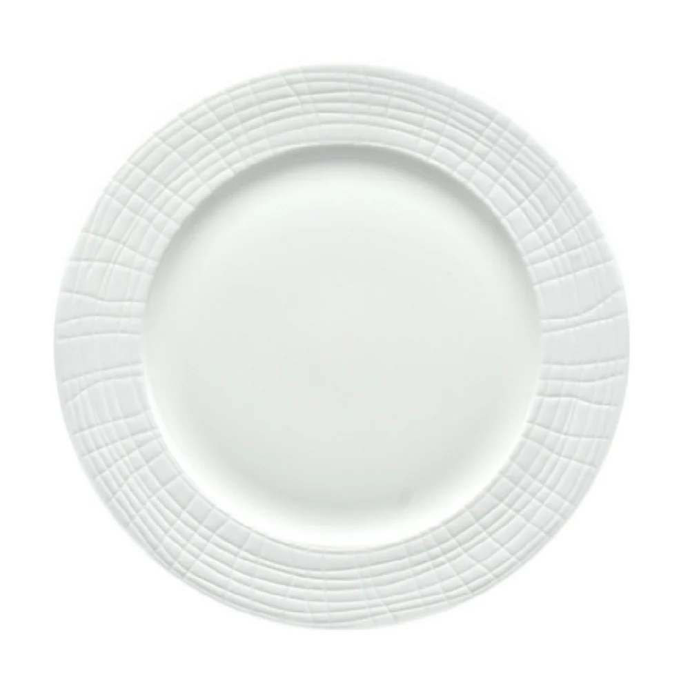 Fortessa HBW-TELA-974 8.25 Inch Bone China Tela Plate Dishwasher Safe