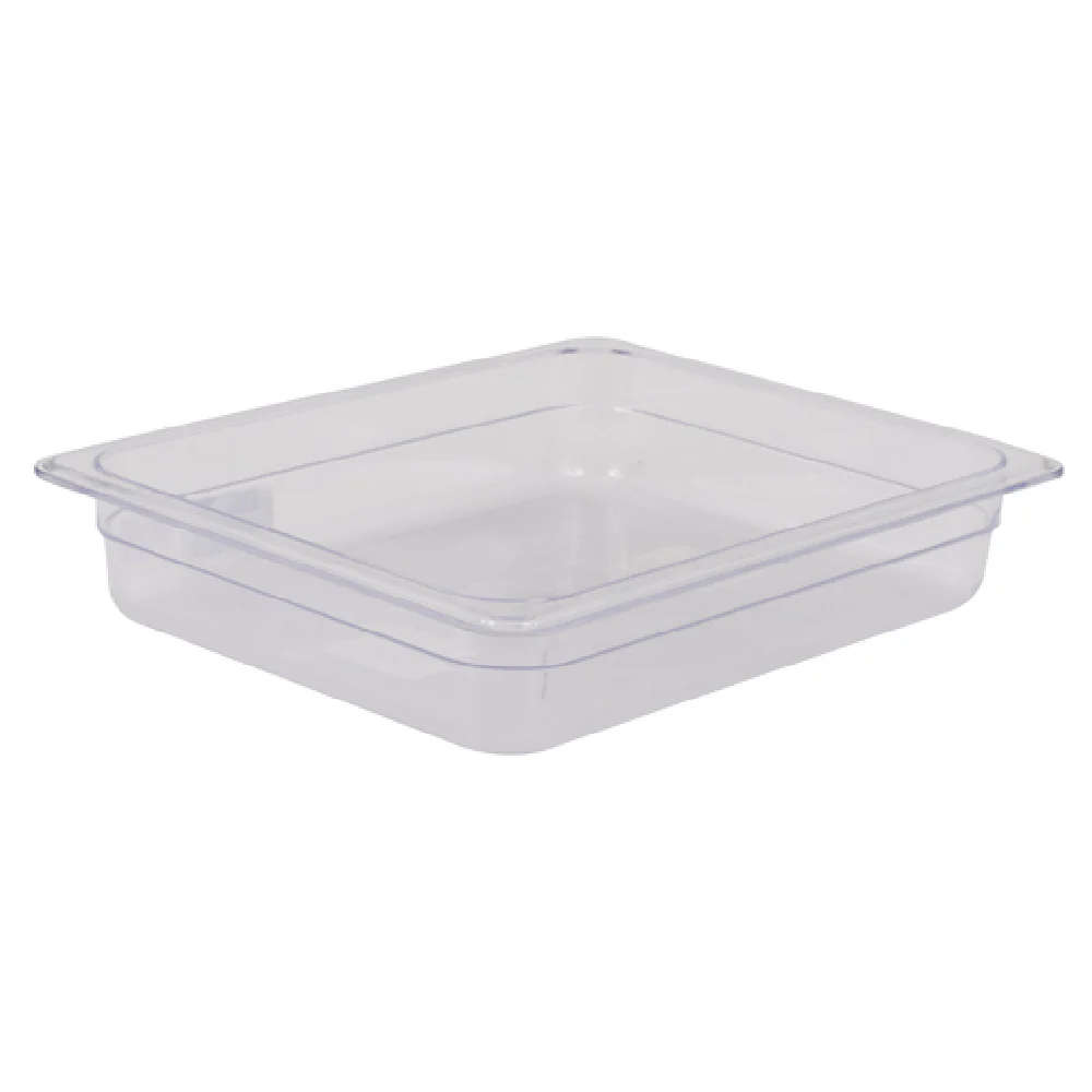 Stanton Trading FP-1202 12.75 Inch Clear Polycarbonate Food Pan with 2.5 Inch Depth