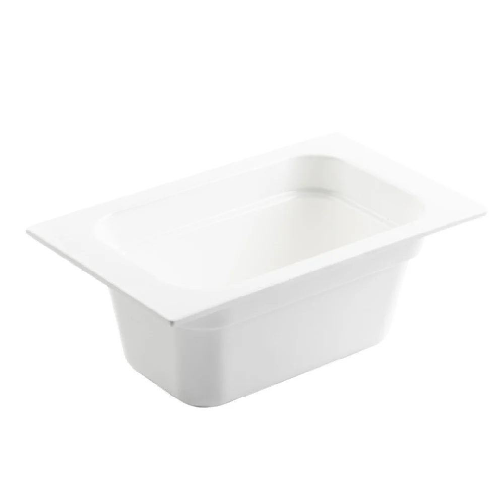 Tablecraft CW354PB 1-1/4 Qt Food Pan Cold Holding Duracoat Aluminum Pigeon Blue