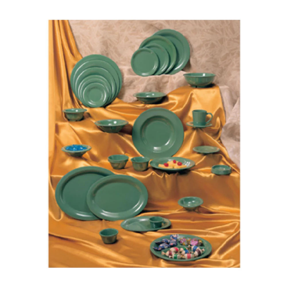 Thunder Group CR5608GR 8 Oz Break-Resistant Salad Bowl 6 Inch Melamine Green Thunder Group CR5608GR 8 Oz Break-Resistant Salad Bowl 6 Inch Melamine Green