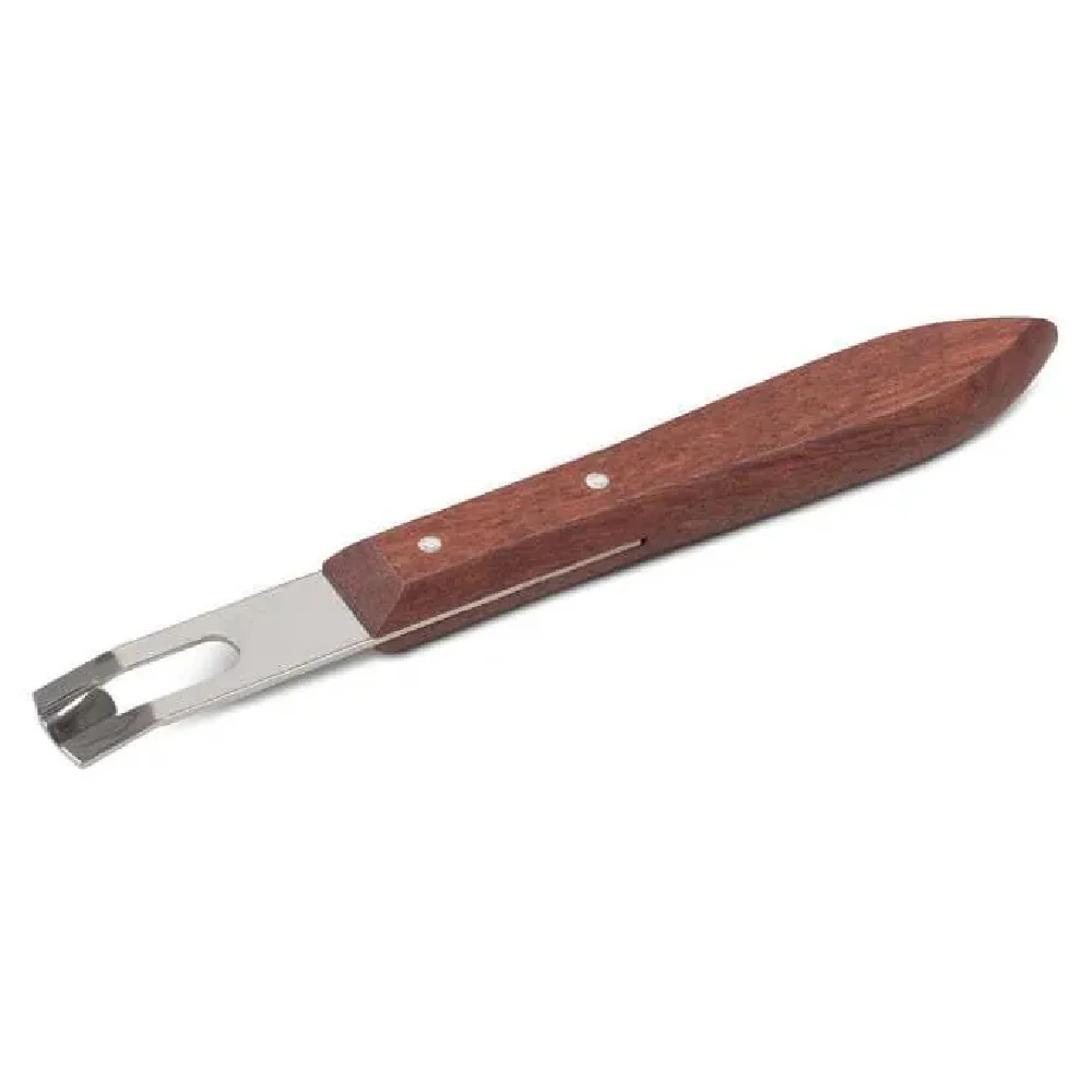 JB Prince D312 P 6 Inch Stainless Steel Blade Wooden Handle Channel Knife JB Prince D312 P 6 Inch Stainless Steel Blade Wooden Handle Channel Knife