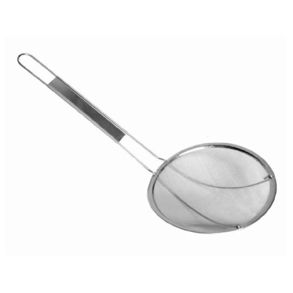 Thunder Group SLSKR875 8-3/4 Inch Diameter Round Skimmer with Fine Wire Mesh Stainless Steel Thunder Group SLSKR875 8-3/4 Inch Diameter Round Skimmer with Fine Wire Mesh Stainless Steel