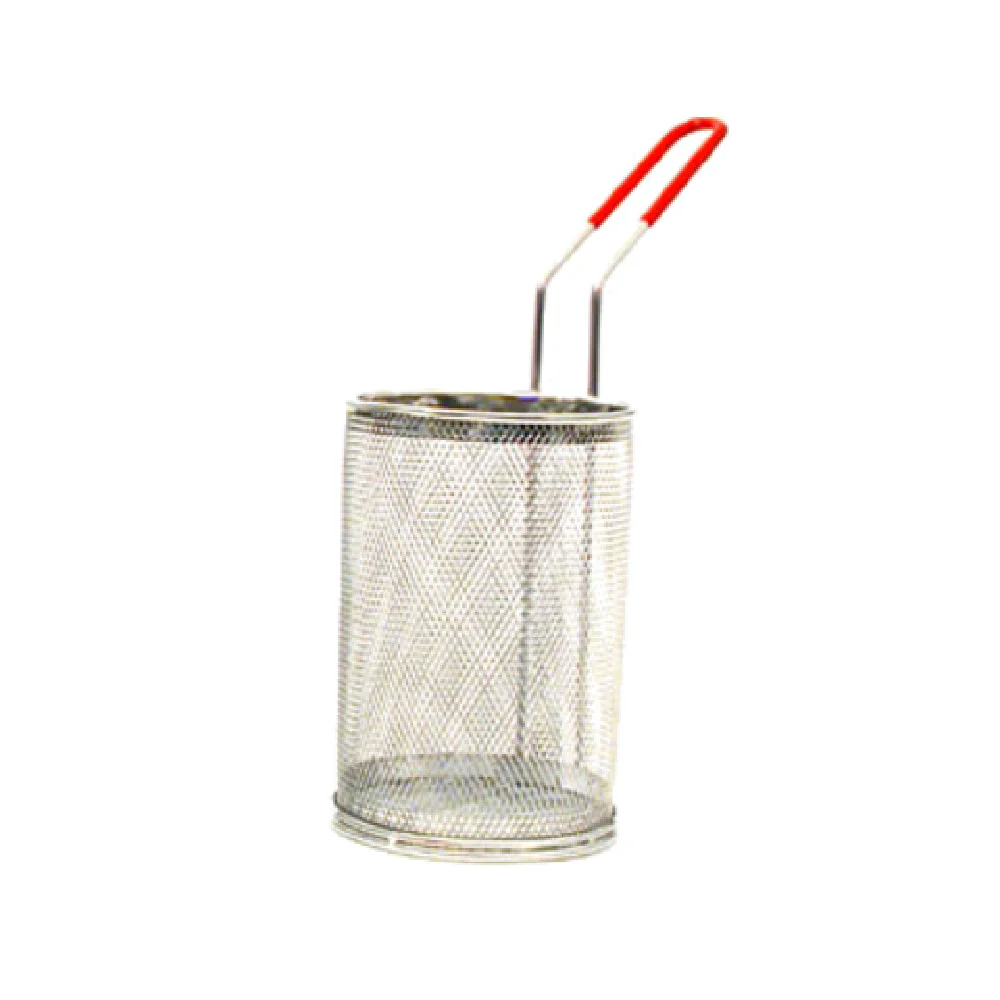 Town 42925/DZ 5 Inch Diameter Pasta Blanching Basket with Coated Handle Stainless Steel