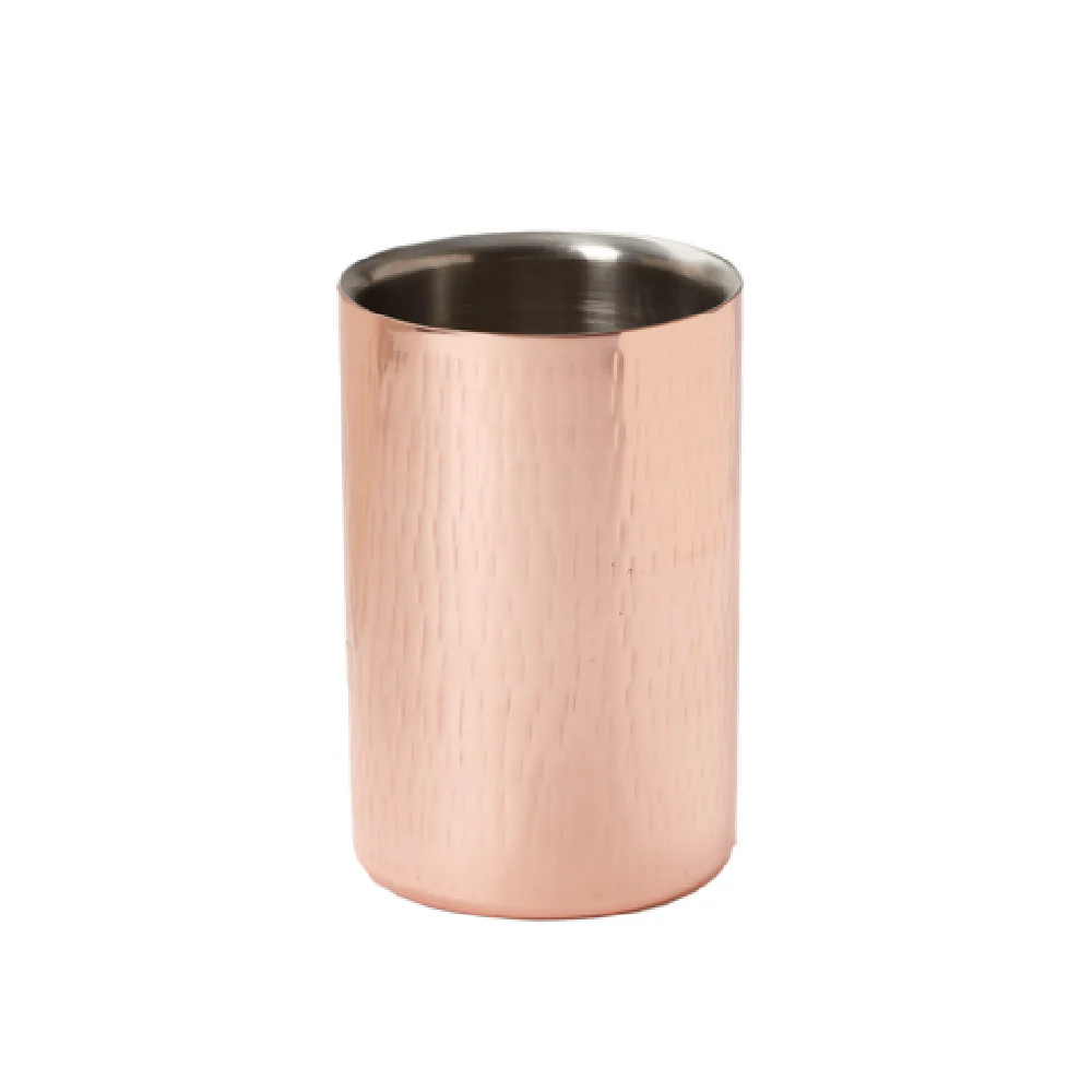 GET Enterprises WC-55-WCPR/SS 16 Oz Insulated Wine Cooler Copper Plated Stainless Steel