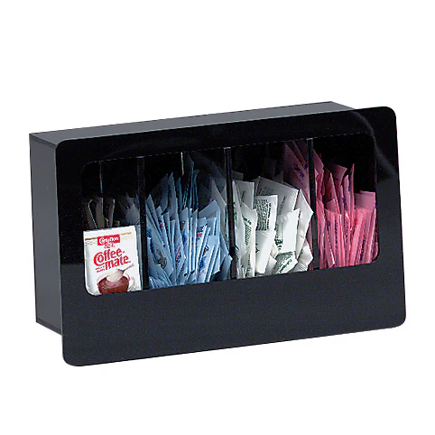 Dispense Rite FMC-4 12 Inch Built-in Condiment Dispenser Acrylic 4 Section Dispense Rite FMC-4 12 Inch Built-in Condiment Dispenser Acrylic 4 Section