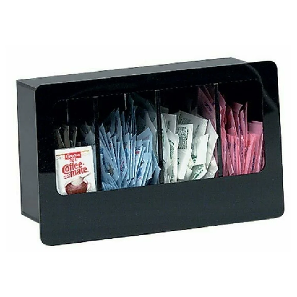 Dispense Rite FMC-4 12 Inch Built-in Condiment Dispenser Acrylic 4 Section Dispense Rite FMC-4 12 Inch Built-in Condiment Dispenser Acrylic 4 Section
