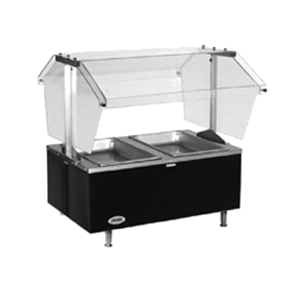 Eagle CDHT3-120 48 Inch Electric Countertop Buffet Hot Food Unit Stainless Steel