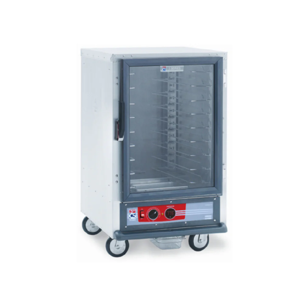 Metro C515-HFC-U 25 Inch Heated Cabinet Mobile Non-Insulated Aluminum Door