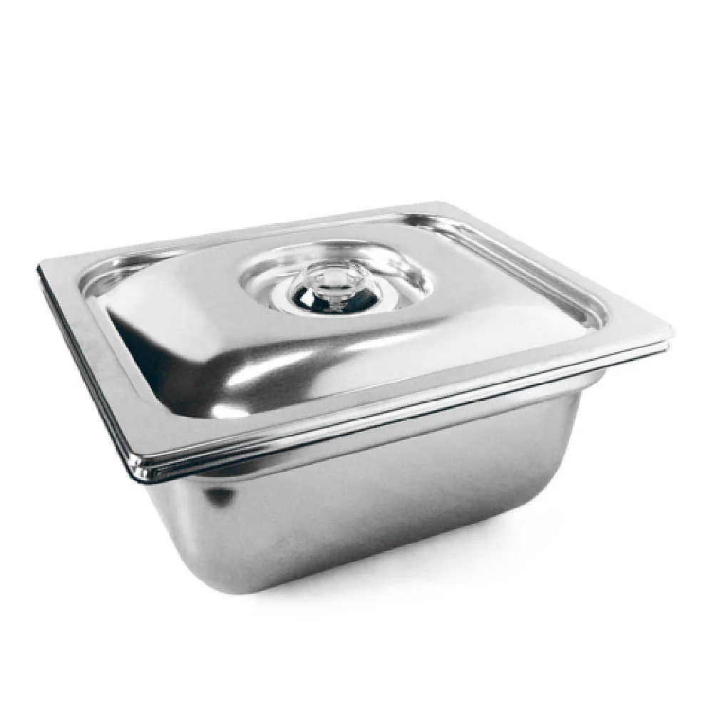 Sirman 5858VAC11100B 1/1 H 100 Reinforced Gastronorm Containers For Vacuum Use With External Vacuum Hose Sirman 5858VAC11100B 1/1 H 100 Reinforced Gastronorm Containers For Vacuum Use With External Vacuum Hose