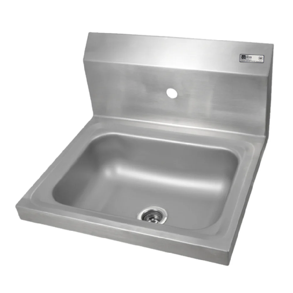 John Boos PBHS-W-1410-1-X 14 Inch Hand Sink Wall Mount Stainless Steel with Bracket John Boos PBHS-W-1410-1-X 14 Inch Hand Sink Wall Mount Stainless Steel with Bracket