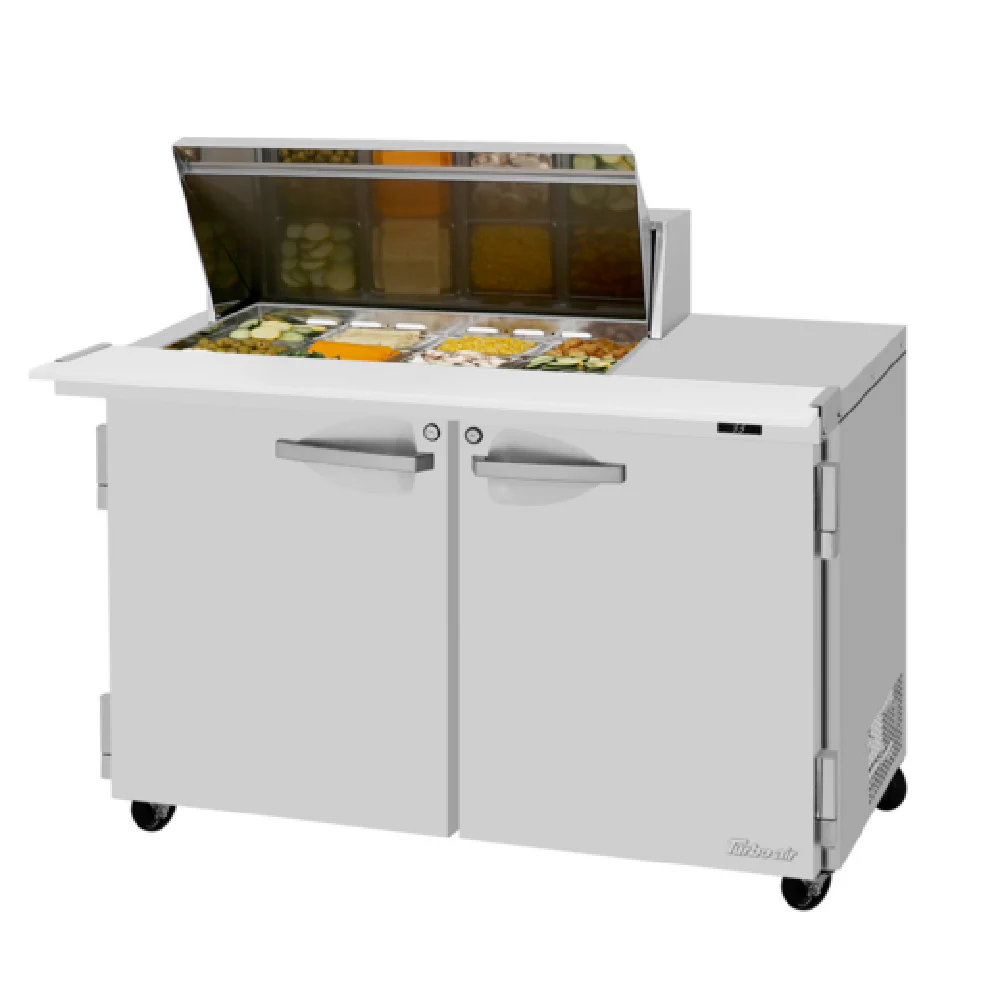 Turbo Air PST-48-12M-N(-LW) 48 Inch Refrigerated Counter 15.0 cu Sandwich Salad Unit Turbo Air PST-48-12M-N(-LW) 48 Inch Refrigerated Counter 15.0 cu Sandwich Salad Unit