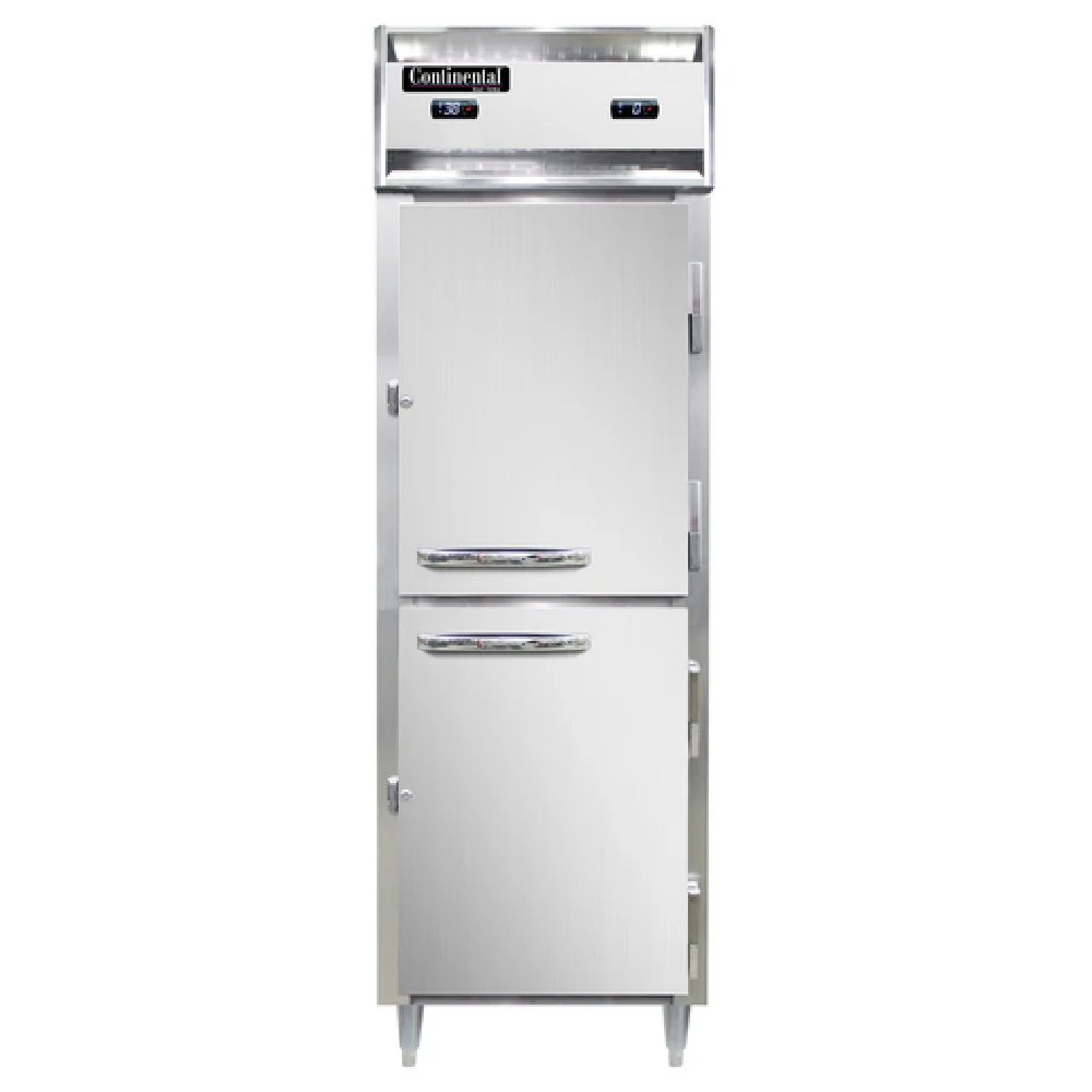 D1RFSNSSHD 26 Inch Continental Refrigerator Designer Line Refrigerator Freezer 8 cu ft Reach-In with shallow depth