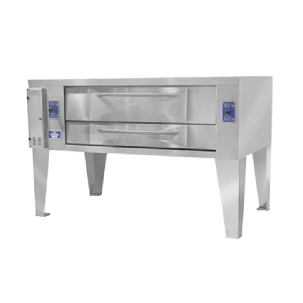 Bakers Pride Y-600BL_LP 60 Inch Gas Pizza Deck Oven with FibraMent Hearth 120000 BTU Bakers Pride Y-600BL_LP 60 Inch Gas Pizza Deck Oven with FibraMent Hearth 120000 BTU