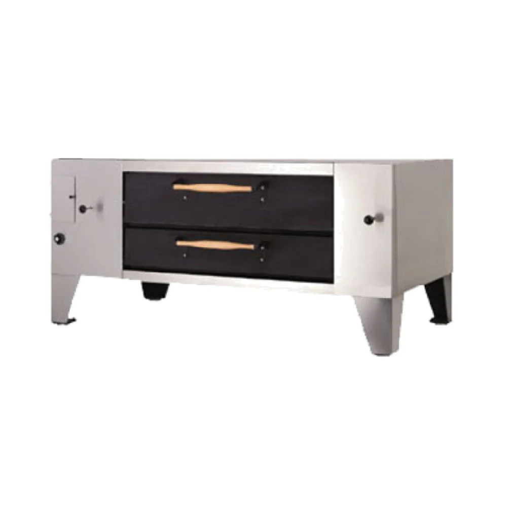 Bakers Pride Y-600-DSP_LP 60 Inch Gas Pizza Bake Oven with FibraMent Deck 120000 BTU Bakers Pride Y-600-DSP_LP 60 Inch Gas Pizza Bake Oven with FibraMent Deck 120000 BTU