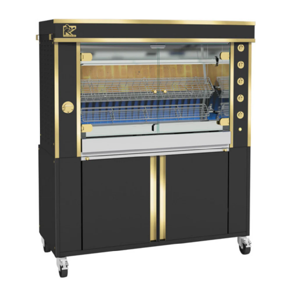 Rotisol GF1375-2G-LUX_LP 56 Inch Rotisserie Oven Gas Countertop 41000 BTU Rotisol GF1375-2G-LUX_LP 56 Inch Rotisserie Oven Gas Countertop 41000 BTU