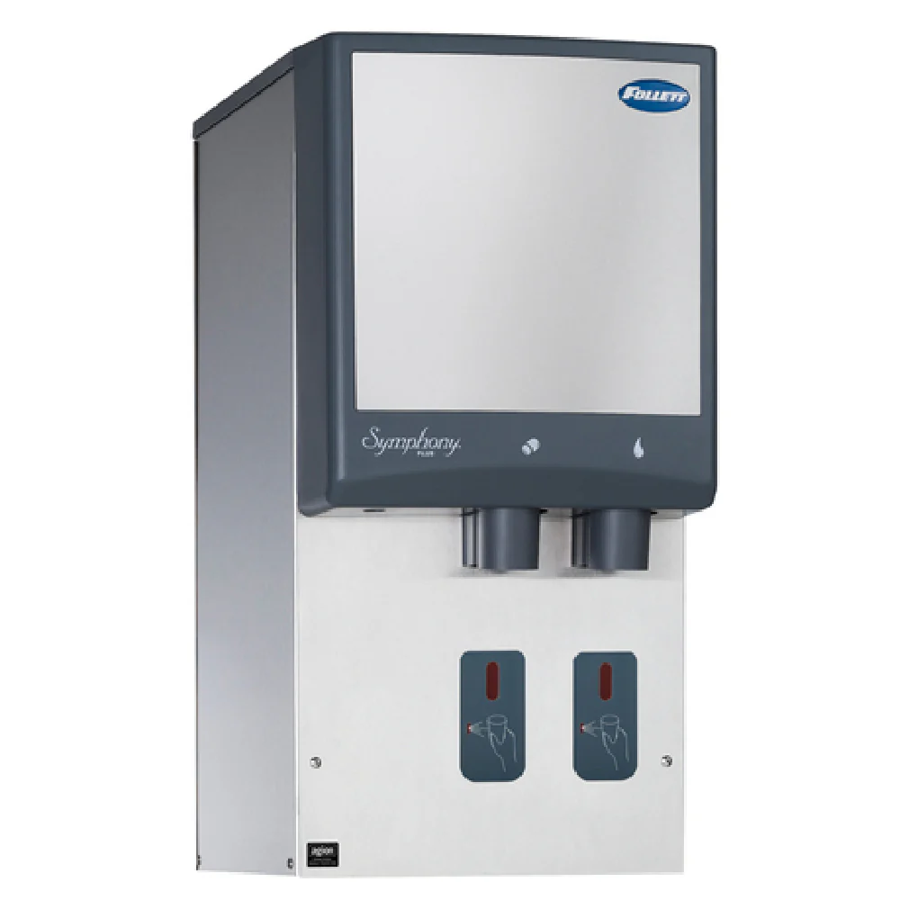 Follett 12HI425A-S0-00 Symphony Plus Air-cooled Ice and Water Dispenser 425 Lb/Day