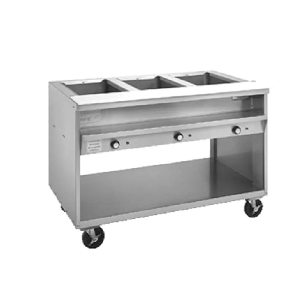 Randell 3612-120 33 Inch Electric Hot Food Table Stainless Steel with Open Shelf Randell 3612-120 33 Inch Electric Hot Food Table Stainless Steel with Open Shelf