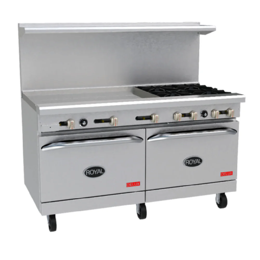 Royal Range Of California RDR-6G24-CC_NAT Delux Series Restaurant Range Gas