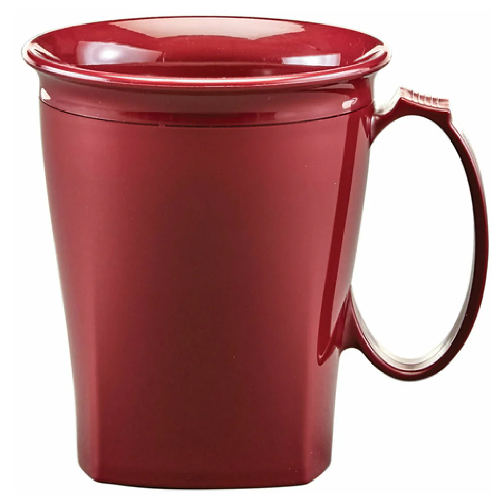 Cambro MDSHM8487 8 Oz Mug Dishwasher Safe Polypropylene Cranberry