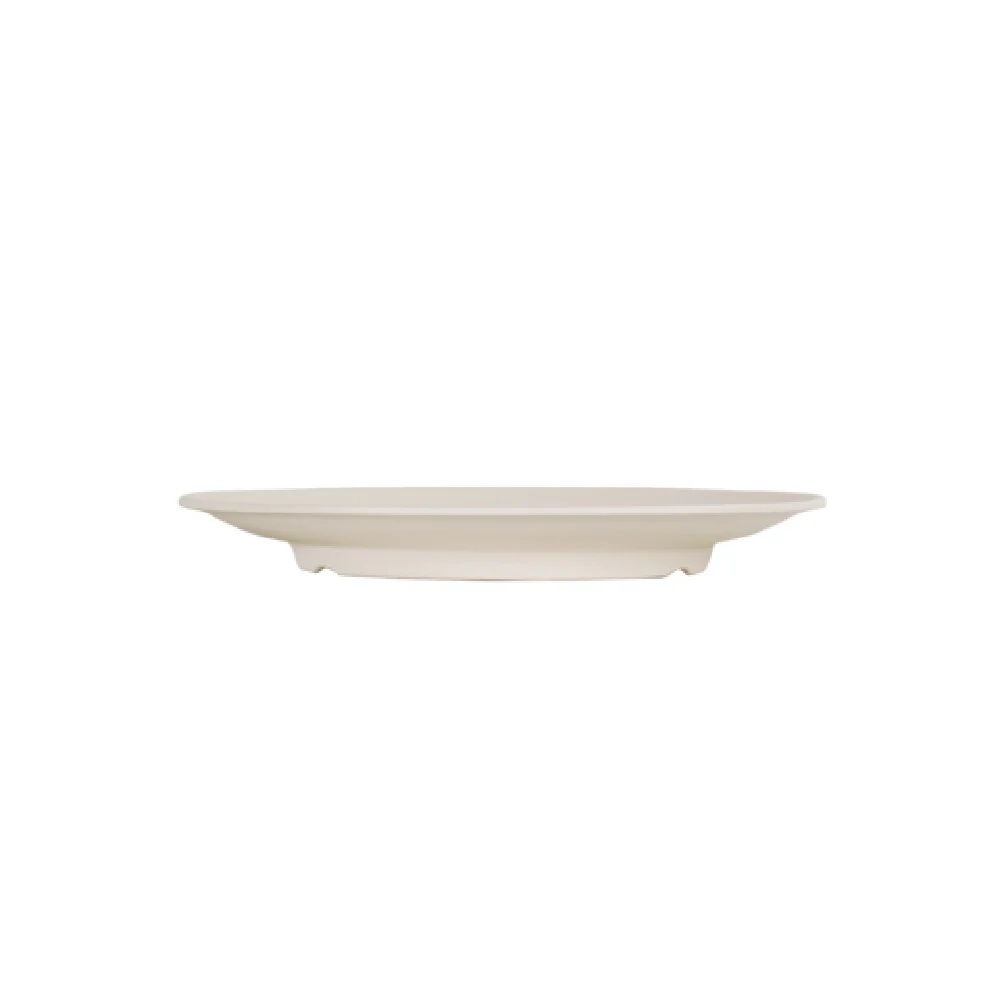 Cal Mil 24031-9-103 9 Inch Hand Thrown Plate Dishwasher Safe Melamine Ivory Cal Mil 24031-9-103 9 Inch Hand Thrown Plate Dishwasher Safe Melamine Ivory