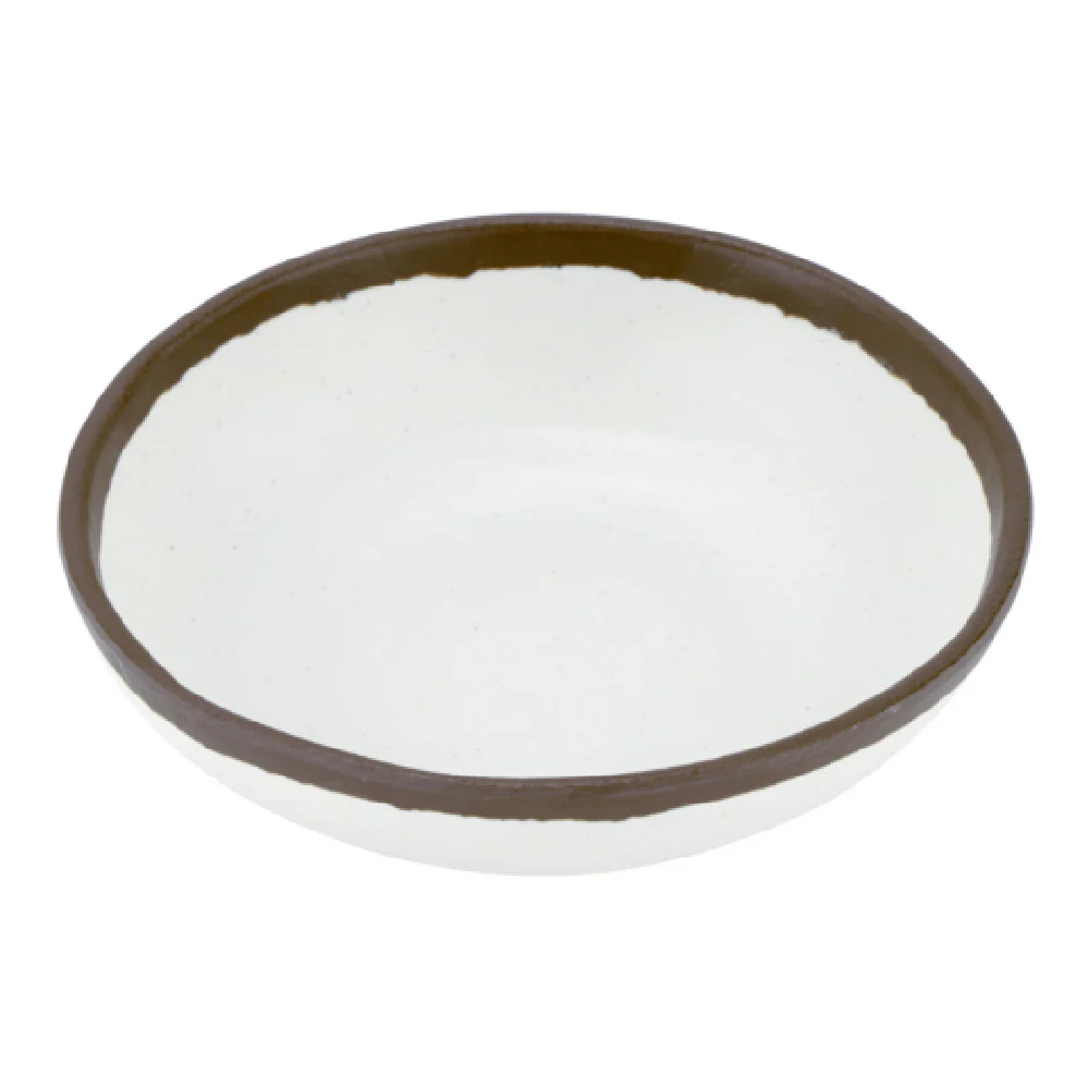 GET Enterprises B-300-CRM 14 Oz. Soup Salad Pasta Bowl Melamine Beige with Trim GET Enterprises B-300-CRM 14 Oz. Soup Salad Pasta Bowl Melamine Beige with Trim