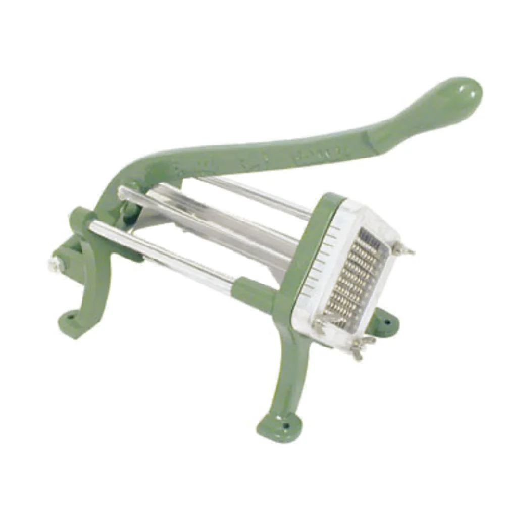 Admiral Craft FF38 3/8 Inch Square Blade French Fry Cutter Aluminum with Pusher Block